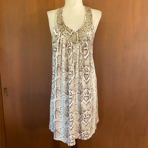 Bra Tops snake print dress